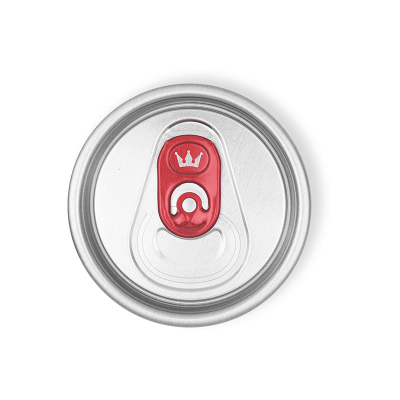 Terminación de lata grabada con láser para logotipo personalizado de lata de bebida de aluminio